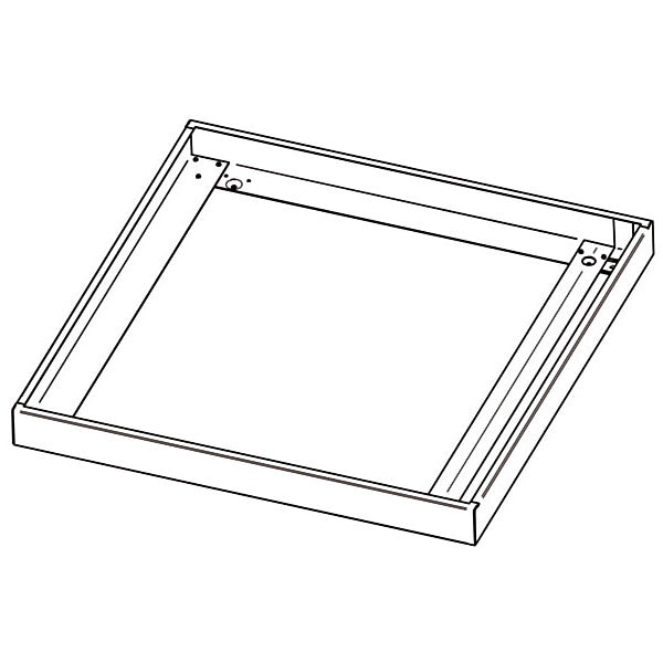 PERFORMANCE iN LIGHTING Aufbaurahmen FL625LED EL RAL9016 86256010
